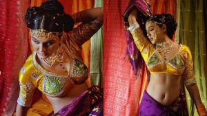 খোলা আঁচলে সাহসী জয়া
