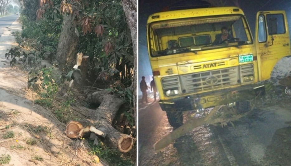 Mass robbery in Sathia