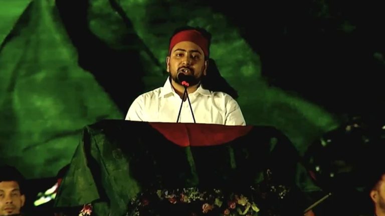 গোপালগঞ্জে ‘গণঅভ্যুত্থানের’ হুমকি নাহিদের
