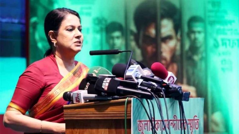 জুলাইয়ের ‘প্রতিটি শব্দের’ সংরক্ষণ চান রিজওয়ানা