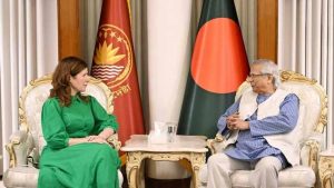 আওয়ামী লীগ ভোট করতে পারবে না, ব্রিটিশ মন্ত্রীকে জানালেন ইউনূস