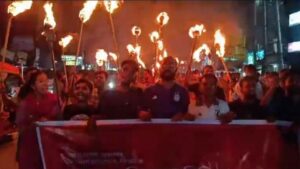 ঢাকাসহ বিভিন্ন জেলায় আওয়ামী লীগের মশাল মিছিল