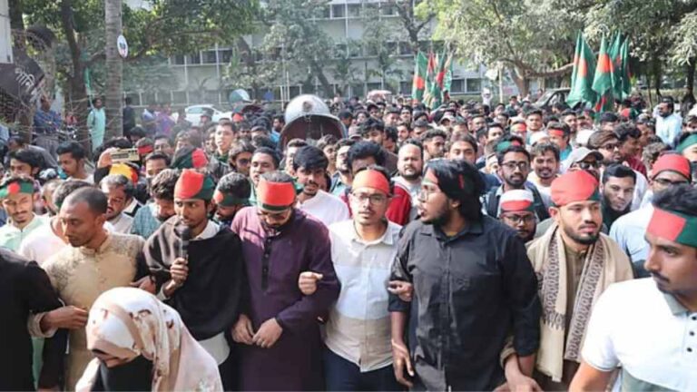 সাদিক কায়েমের নেতৃত্বে স্বরাষ্ট্র মন্ত্রণালয়ে শিবিরের নেতাকর্মীরা