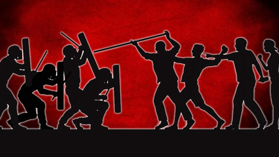 Attack on police