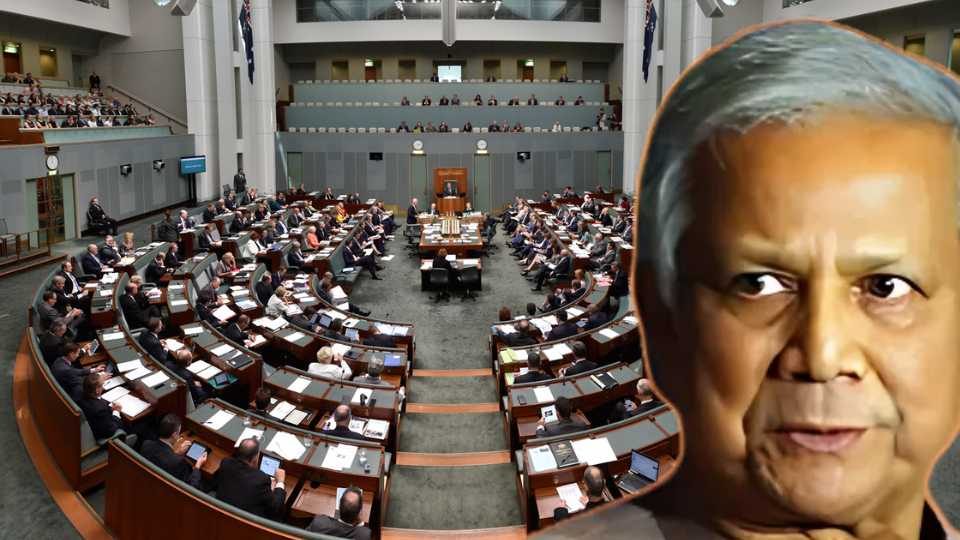 Australia Parliament-Yunus