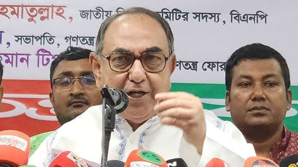 বিএনপি নেতা মির্জা আব্বাস। ছবি: বাসস