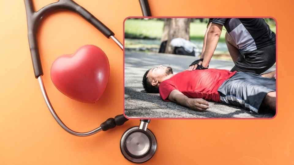 হার্ট অ্যাটাকের লক্ষণ ও করণীয়। ছবি: ক্যানভা থেকে নেওয়া।