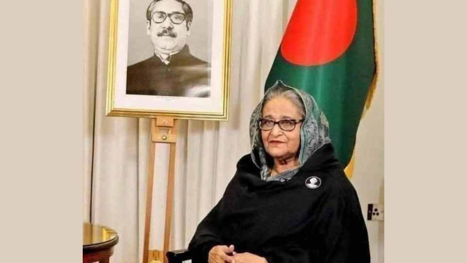 বাংলাদেশের সাবেক প্রধানমন্ত্রী ও আওয়ামী লীগ সভানেত্রী শেখ হাসিনা। ফাইল ছবি