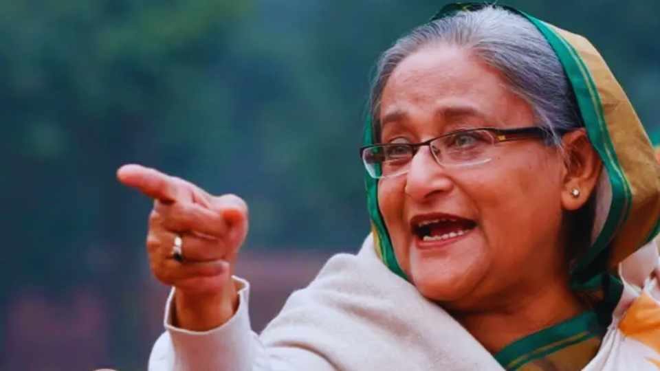 আওয়ামী লীগ সভানেত্রী শেখ হাসিনা