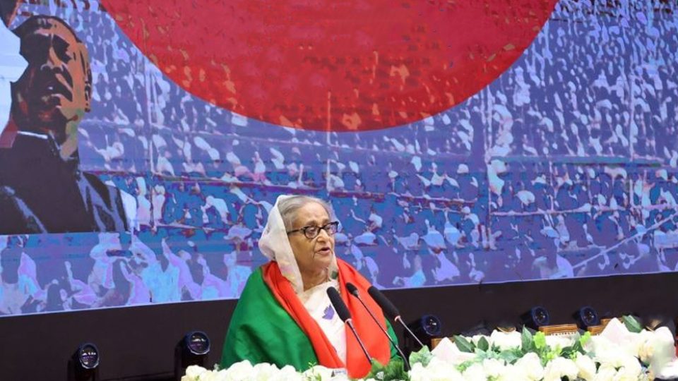 বাংলাদেশ আওয়ামী লীগের সভাপতি ও সাবেক প্রধানমন্ত্রী শেখ হাসিনা