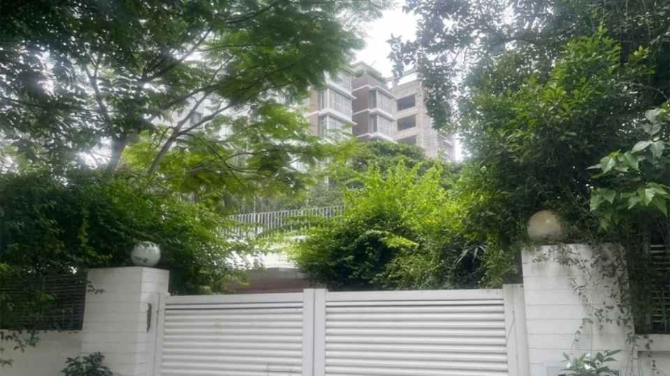 গুলশানে এভিনিউর ১৯৬ নম্বর বাড়ি। ফাইল ছবি