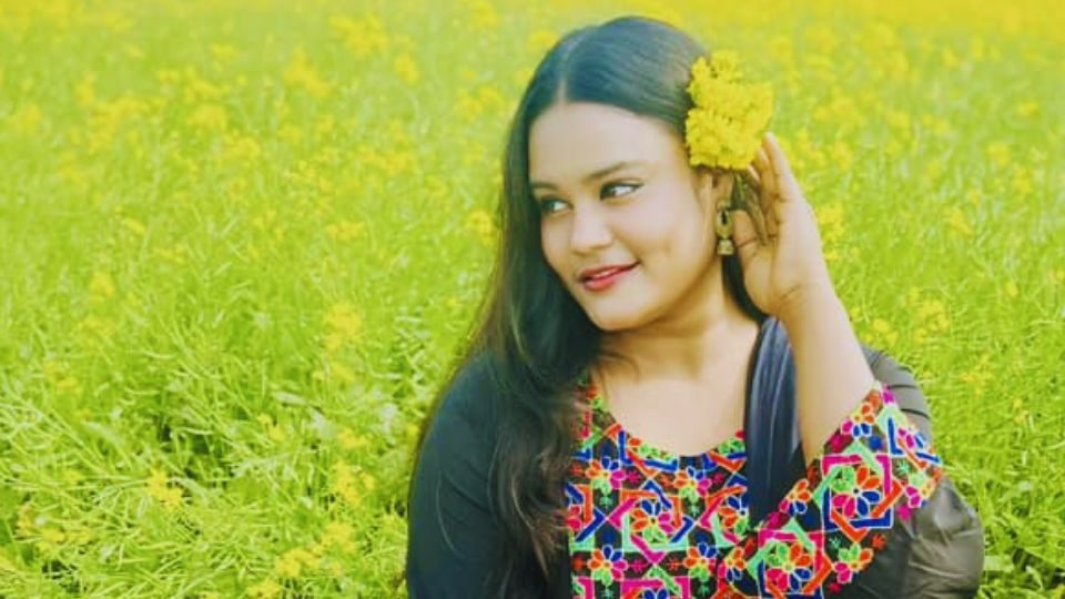 আঁখি খাতুন। ছবি: আঁখির ভেরিফায়েড ফেইসবুক আইডি থেকে নেওয়া।