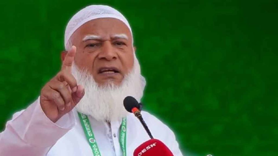 জামায়াত আমির শফিকুর রহমান।